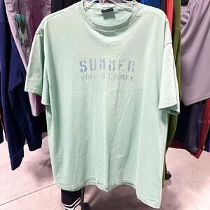 VTG Ralph lauren Polo Summer Florida Shirt 1993 Snow beach Stadium Sz XL Rare